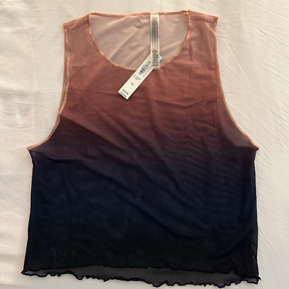 VS Beachwear mesh crop top